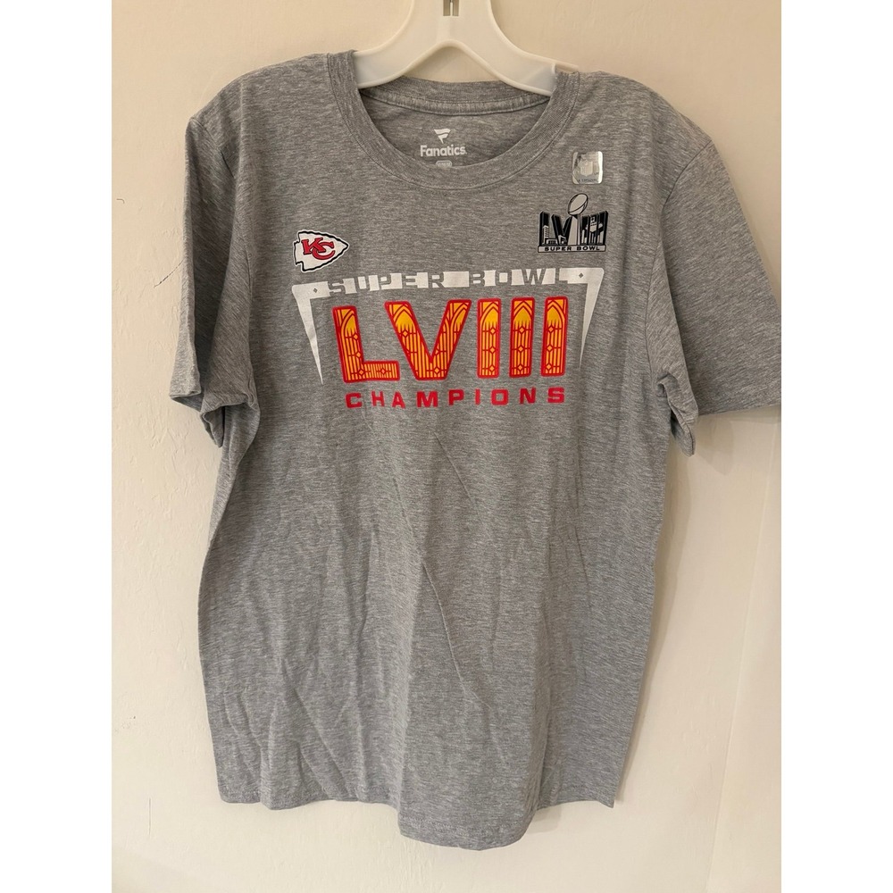 Chiefs Fanatics Super Bowl LVIII Champions Counting Points Score - Men's M- NWOT